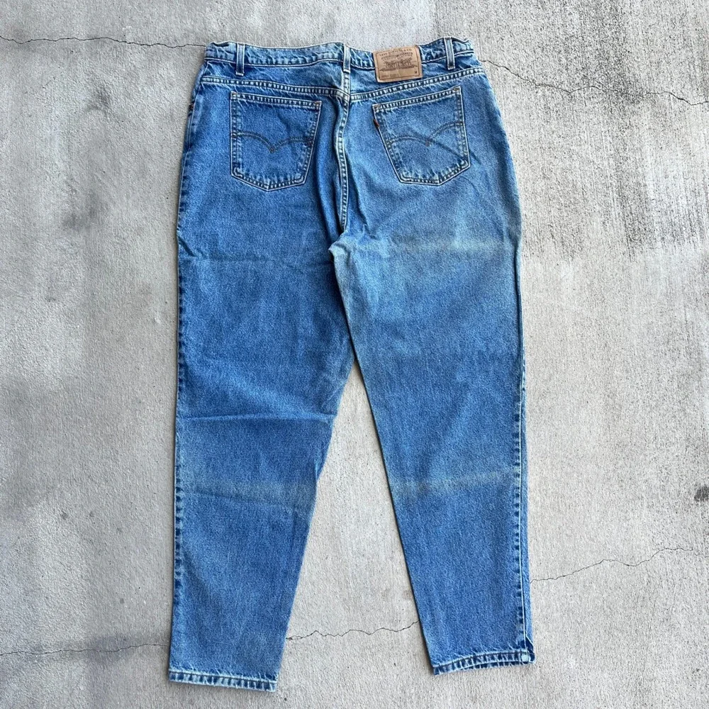 VTG Levi's Jeans Relaxed Fit tapered Jeans 09922 1997‎ 36x30 orange tab USA
